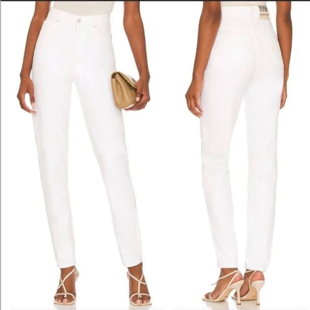 NEW MOTHER SNACKS! High Waisted Twizzy Skimp Jeans Sticky Rice 24